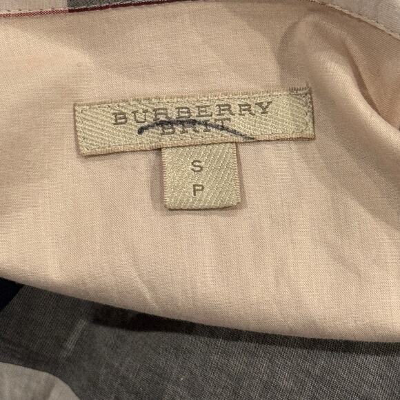 Burberry Brit Check Woven Shirt Size Small - Picture 9 of 13